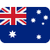 Flag: Australia emoji, Twitter / X, Twemoji 17