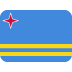 Flag: Aruba emoji, Twitter / X, Twemoji 17