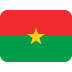 Flag: Burkina Faso emoji, Twitter / X, Twemoji 17