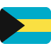 Flag: Bahamas emoji, Twitter / X, Twemoji 17
