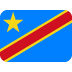 Flag: Congo - Kinshasa emoji, Twitter / X, Twemoji 17