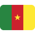Flag: Cameroon emoji, Twitter / X, Twemoji 17