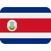 Flag: Costa Rica emoji, Twitter / X, Twemoji 17