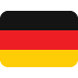 Flag: Germany emoji, Twitter / X, Twemoji 17