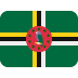 Flag: Dominica emoji, Twitter / X, Twemoji 17