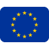 Flag: European Union emoji, Twitter / X, Twemoji 17