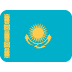 Flag: Kazakhstan emoji, Twitter / X, Twemoji 17