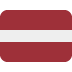 Flag: Latvia emoji, Twitter / X, Twemoji 17