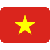 Flag: Vietnam emoji, Twitter / X, Twemoji 17