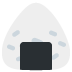 Rice Ball emoji, Twitter / X, Twemoji 17