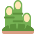Pine Decoration emoji, Twitter / X, Twemoji 17
