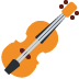 Violin emoji, Twitter / X, Twemoji 17