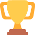 Trophy emoji, Twitter / X, Twemoji 17