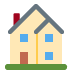 House emoji, Twitter / X, Twemoji 17