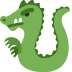 Dragon emoji, Twitter / X, Twemoji 17