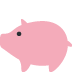 Pig emoji, Twitter / X, Twemoji 17