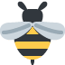 Honeybee emoji, Twitter / X, Twemoji 17