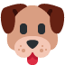 Dog Face emoji, Twitter / X, Twemoji 17