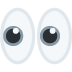 Eyes emoji, Twitter / X, Twemoji 17