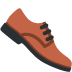 Man’s Shoe emoji, Twitter / X, Twemoji 17