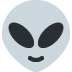 Alien emoji, Twitter / X, Twemoji 17
