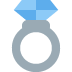 Ring emoji, Twitter / X, Twemoji 17