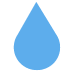 Droplet emoji, Twitter / X, Twemoji 17