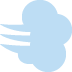 Dashing Away emoji, Twitter / X, Twemoji 17