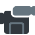 Video Camera emoji, Twitter / X, Twemoji 17