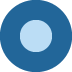 Radio Button emoji, Twitter / X, Twemoji 17