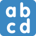 Input Latin Lowercase emoji, Twitter / X, Twemoji 17