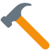 Hammer emoji, Twitter / X, Twemoji 17