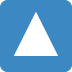 Upwards Button emoji, Twitter / X, Twemoji 17