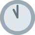 Eleven O’clock emoji, Twitter / X, Twemoji 17