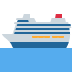 Passenger Ship emoji, Twitter / X, Twemoji 17