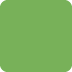 Green Square emoji, Twitter / X, Twemoji 17