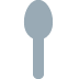 Spoon emoji, Twitter / X, Twemoji 17
