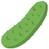 Cucumber emoji, Twitter / X, Twemoji 17