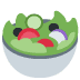 Green Salad emoji, Twitter / X, Twemoji 17