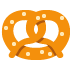 Pretzel emoji, Twitter / X, Twemoji 17
