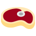 Cut of Meat emoji, Twitter / X, Twemoji 17