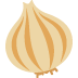 Onion emoji, Twitter / X, Twemoji 17