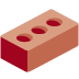 Brick emoji, Twitter / X, Twemoji 17