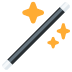 Magic Wand emoji, Twitter / X, Twemoji 17