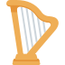 Harp emoji, Twitter / X, Twemoji 17