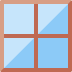 Window emoji, Twitter / X, Twemoji 17