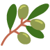 Olive emoji, Twitter / X, Twemoji 17